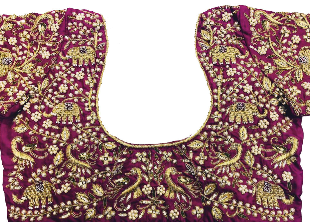 Aari work embroidery design 5
