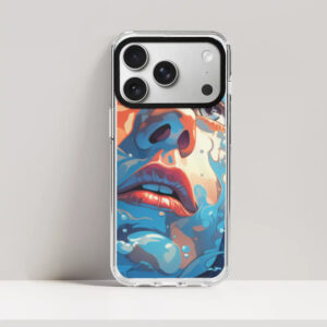 AVIDERS™ | I-phone Hard Clear Case | Angle Blue