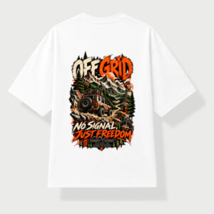 Aviders™ - OFF Grid No Signal - Just Freedom | Unisex Oversized Jersey | 100% Polyester 240 GSM