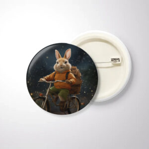 AVIDERS™- Cycling Bunny Badge