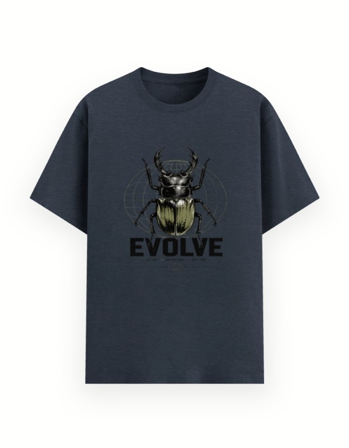 Navy melange
