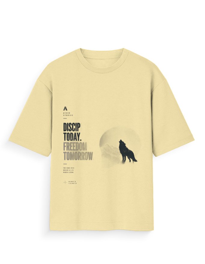 Aviders™ | Unisex Oversized Standard T-Shirt | Freedom Tomorow (100% cotton )